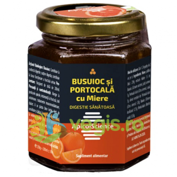 Busuioc si Portocala cu Miere 200ml