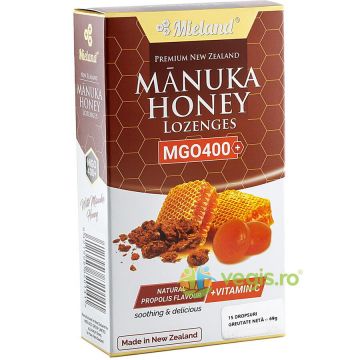 Dropsuri cu Miere de Manuka, Propolis si Vitamina C 69g