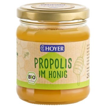 Miere cu propolis bio 250g Hoyer