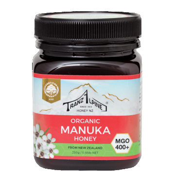 Miere de Manuka MGO 400, TranzAlpine, 250g