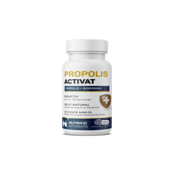 Propolis activat cu piperina 60buc NUTRIFIC